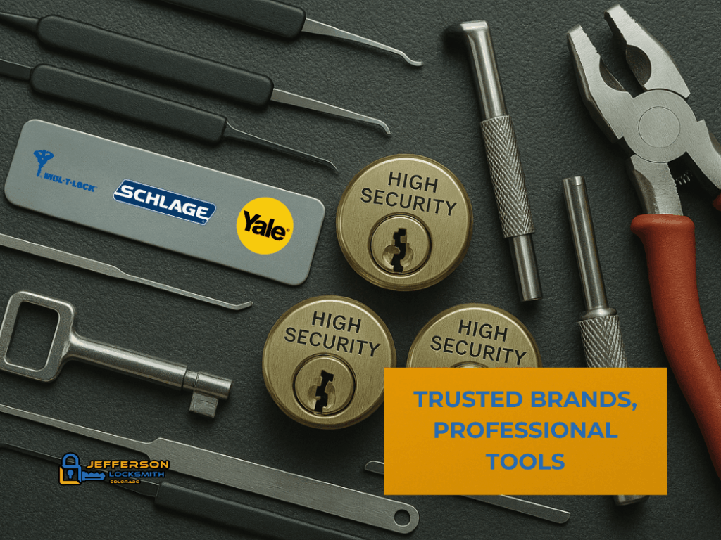 trusted brand and tools emergency locksmith